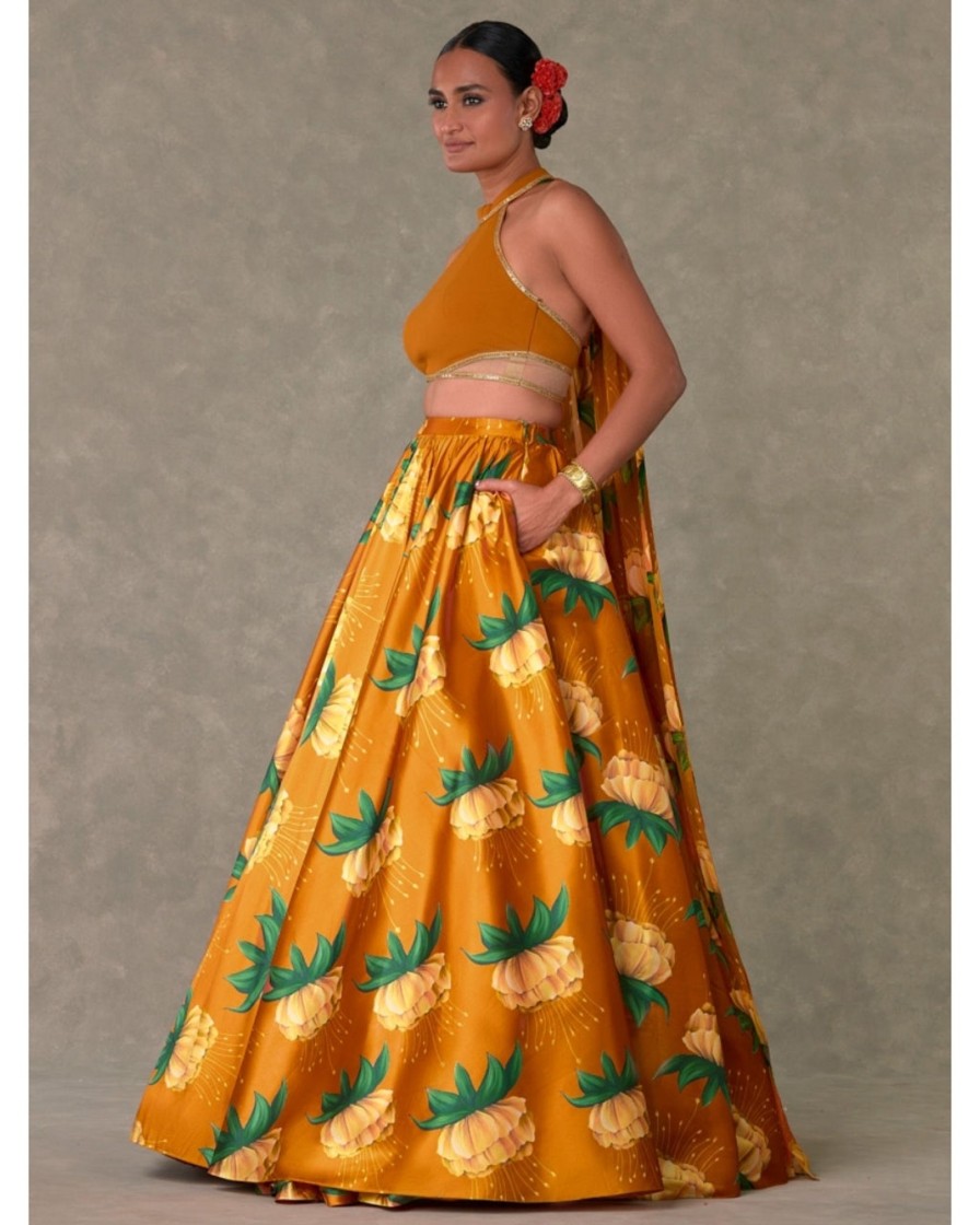 Womens House of Masaba | Rust Masakali Skirt Set