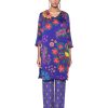 Womens Siddhartha Bansal | Twilight Blue Kurta Co-Ord Set