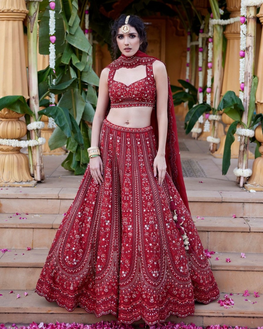 Womens Chamee and Palak | Amrita Lehenga Set