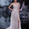 Womens Dolly J | Penelope Shimmer Tulle Bustier Gown