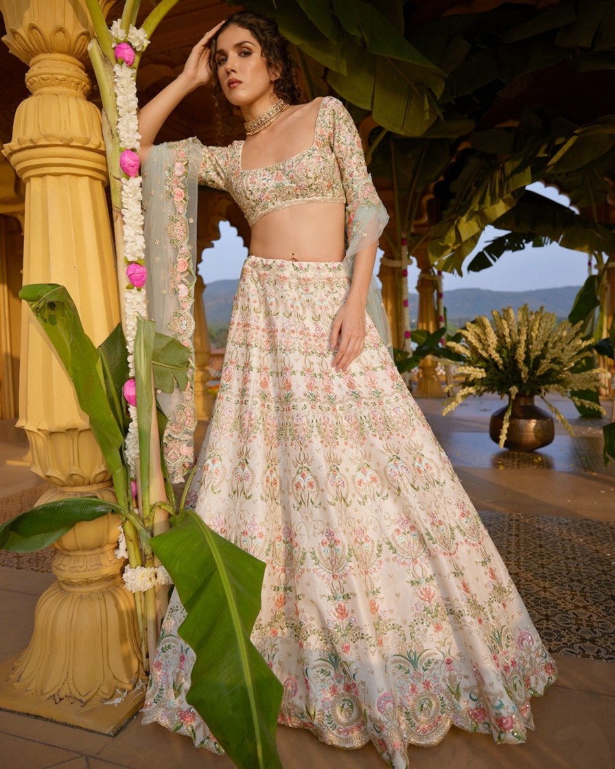 Bridal Chamee and Palak | Ismat Lehenga Set