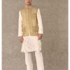 Mens House of Masaba Mens | Ivory Wine Garden Kurta Set