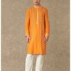 Mens House of Masaba Mens | Rust Kalpataru Kurta Set