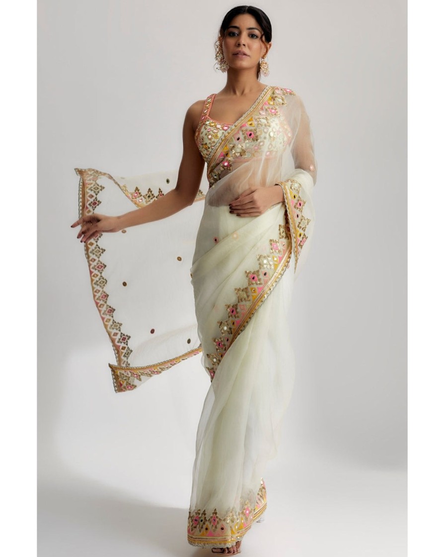 Womens Gopi Vaid | Maahi Sari Set