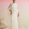 Womens Ridhi Mehra | Ivory Ibaraat Sari Set