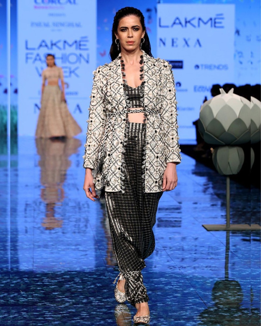 Womens Payal Singhal | Kaira Jacket Set