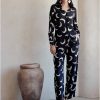 Womens House of Masaba | Black Mooncrest Pant