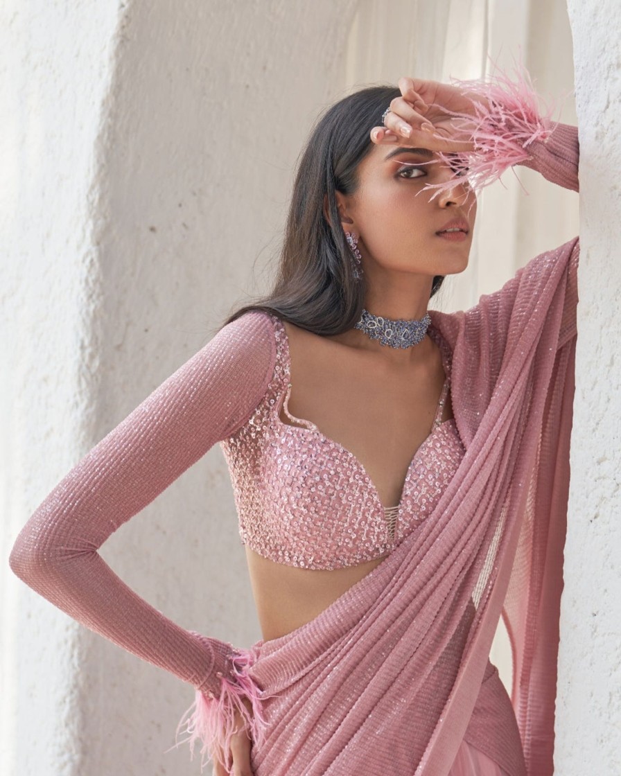 Womens Mahima Mahajan | Zadi Sari Set