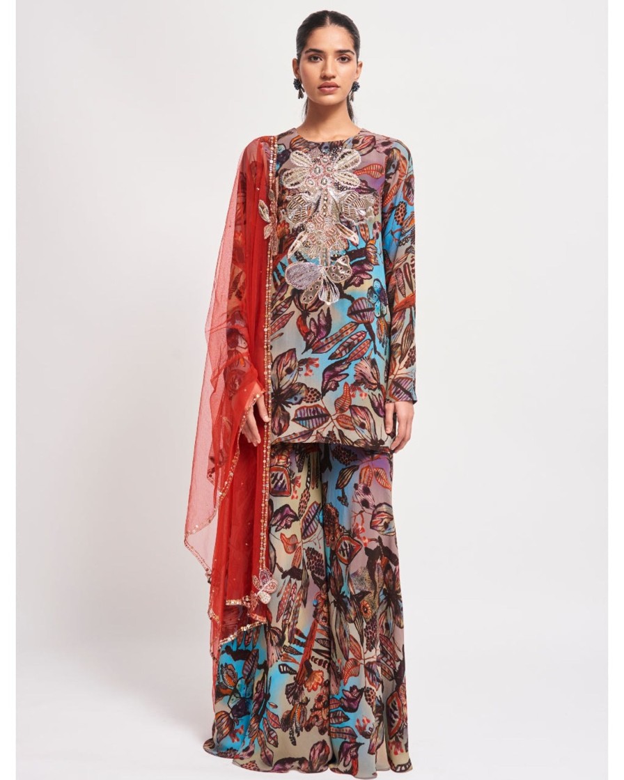 Womens Aisha Rao | Shyla Sharara Set