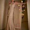 Womens Seema Gujral | Sequin Champagne Sharara Set