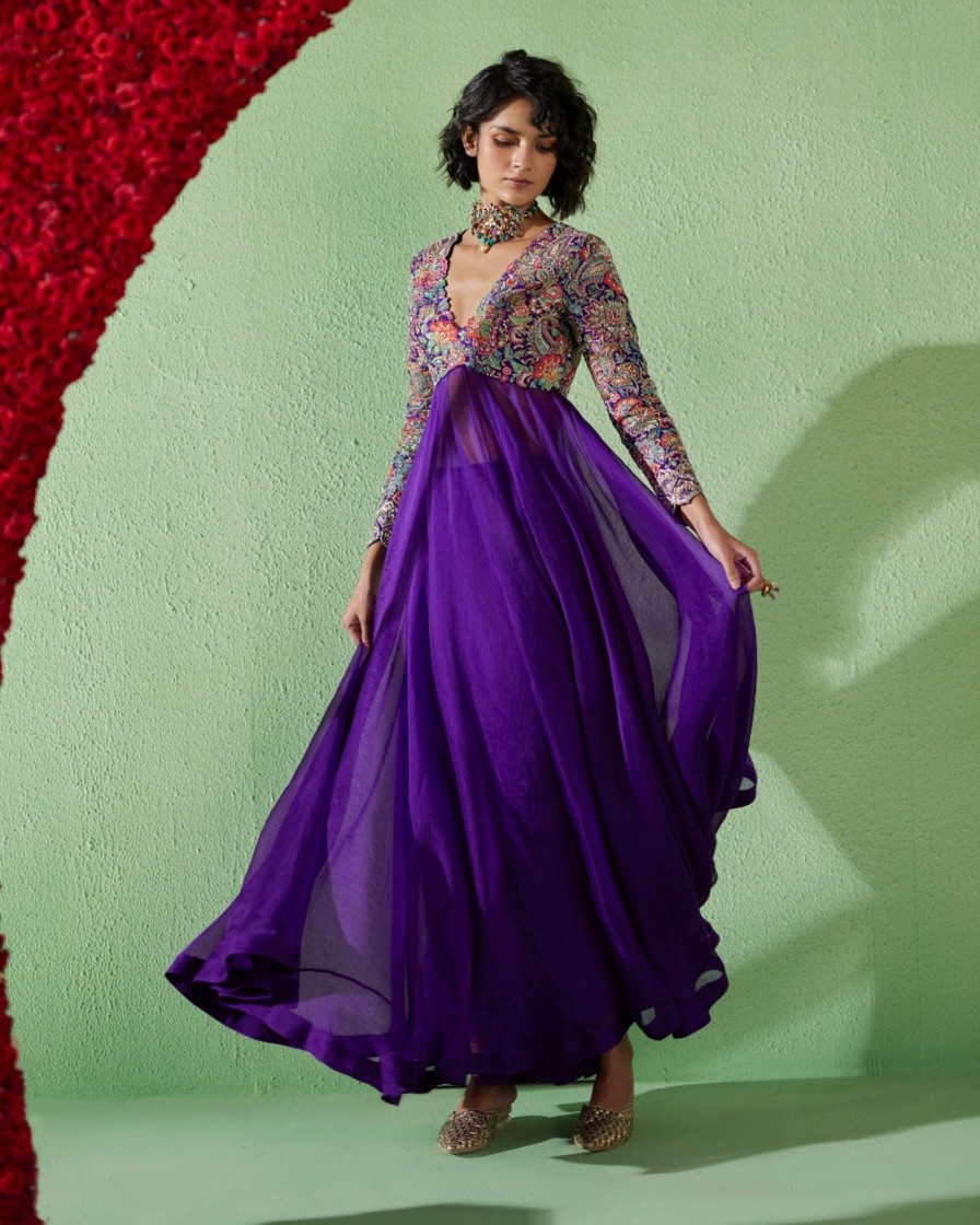 Womens Mrunalini Rao | Fluido Anarkali Set