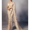 Womens Dolly J | Ella Chikankari Kamdani Sari Set