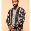 Mens House of Masaba Mens | Black Chaand Kurta Set