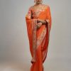 Womens Gopi Vaid | Golconda Fez Sari Set