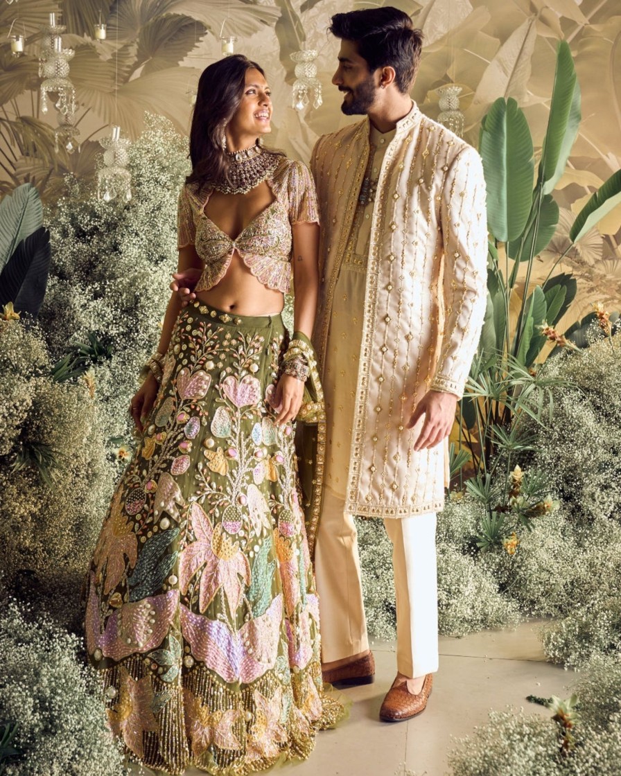 Bridal Papa Don't Preach | Melisa Lehenga Set