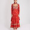 Womens Aisha Rao | Sindura Anarkali Set