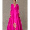 Womens House of Masaba | Rani Pink 'Shajara' Gown