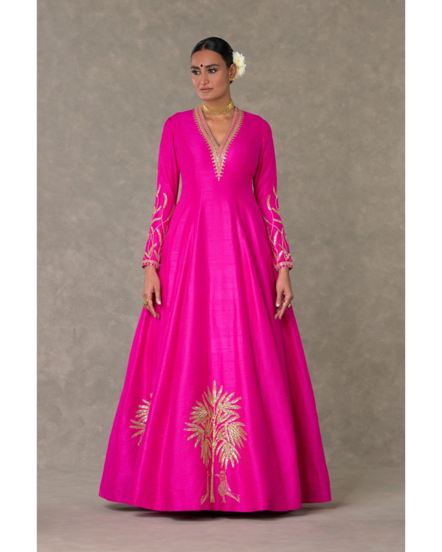 Womens House of Masaba | Rani Pink 'Shajara' Gown