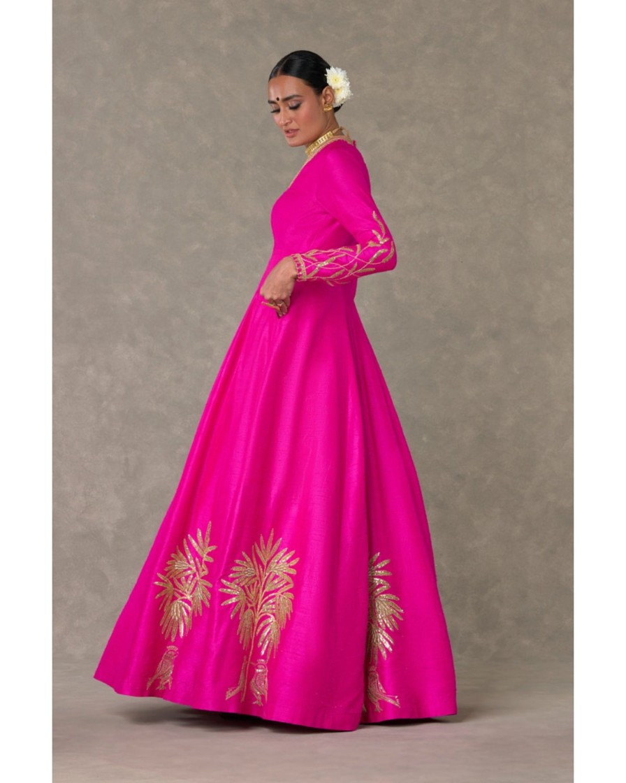 Womens House of Masaba | Rani Pink 'Shajara' Gown