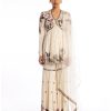 Womens Aisha Rao | Ivory Yin Yang Gharara Set