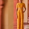 Womens Punit Balana | Mustard Kasundi Jumpsuit