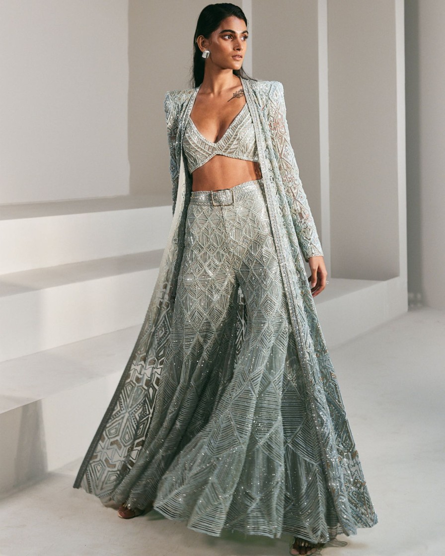 Bridal Ritika Mirchandani | Florence Jacket U0026 Sharara Set