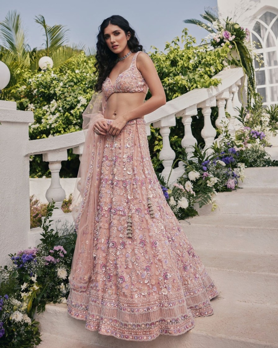 Bridal Chamee and Palak | Tishani Lehenga Set