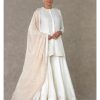 Womens House of Masaba | White Pearl Sharara Set