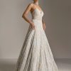 Bridal Seema Gujral | Ice Blue Pearl Gown