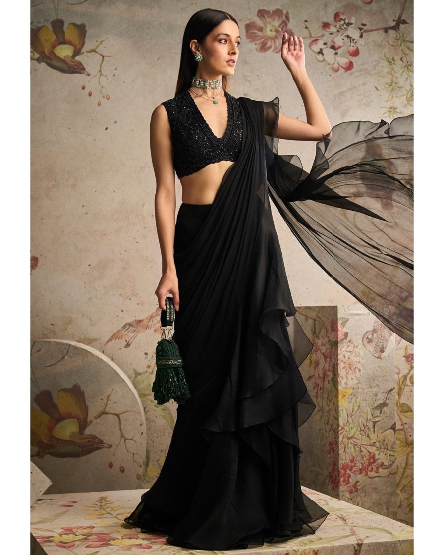 Womens Ridhi Mehra | Spotlight Sari Set