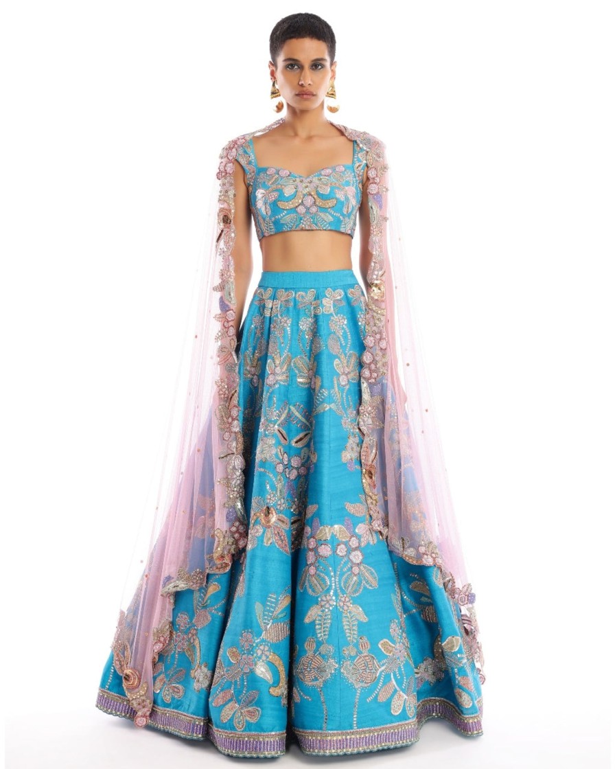 Womens Aisha Rao | Kindred Meadows Lehenga Set