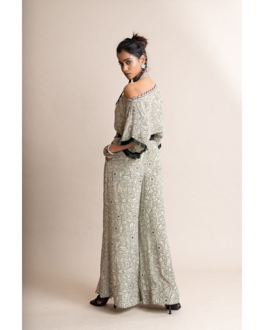 Womens Nupur Kanoi | Off Shoulder Top And Pants Set