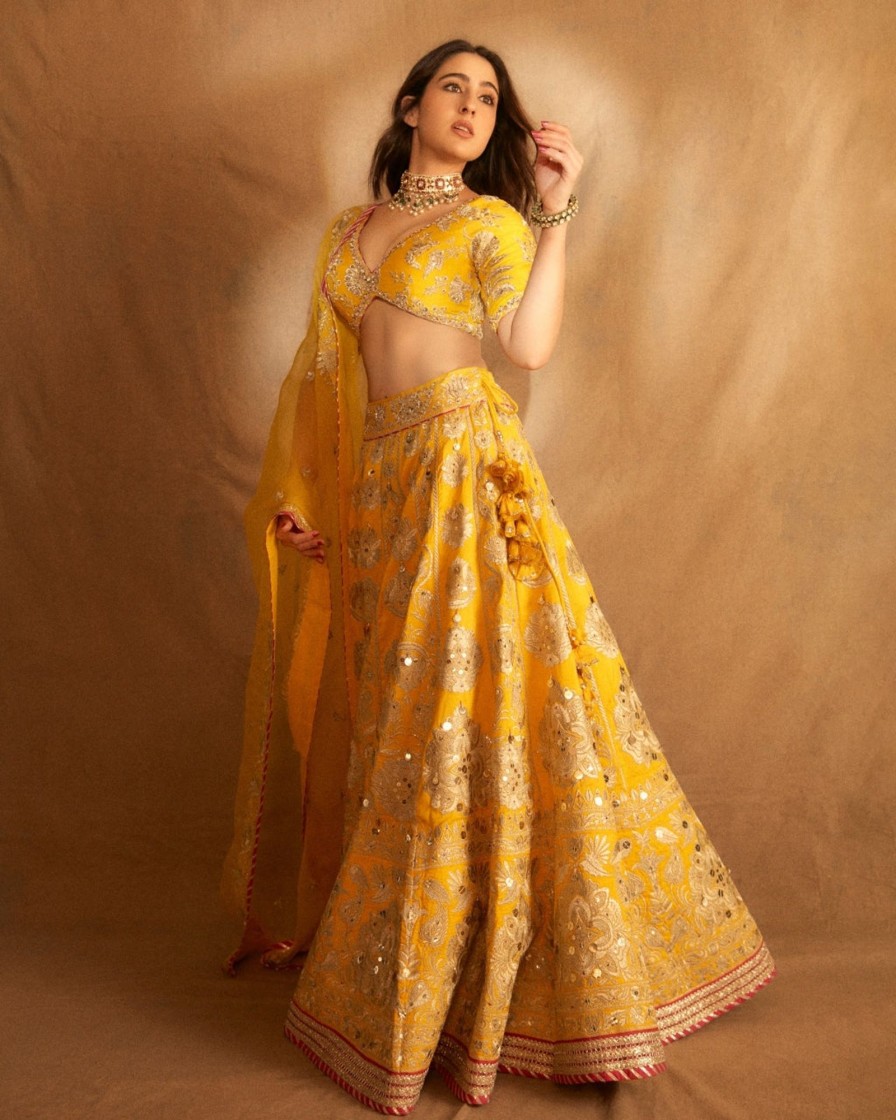 Womens Gopi Vaid | Golconda Anha Lehenga Set